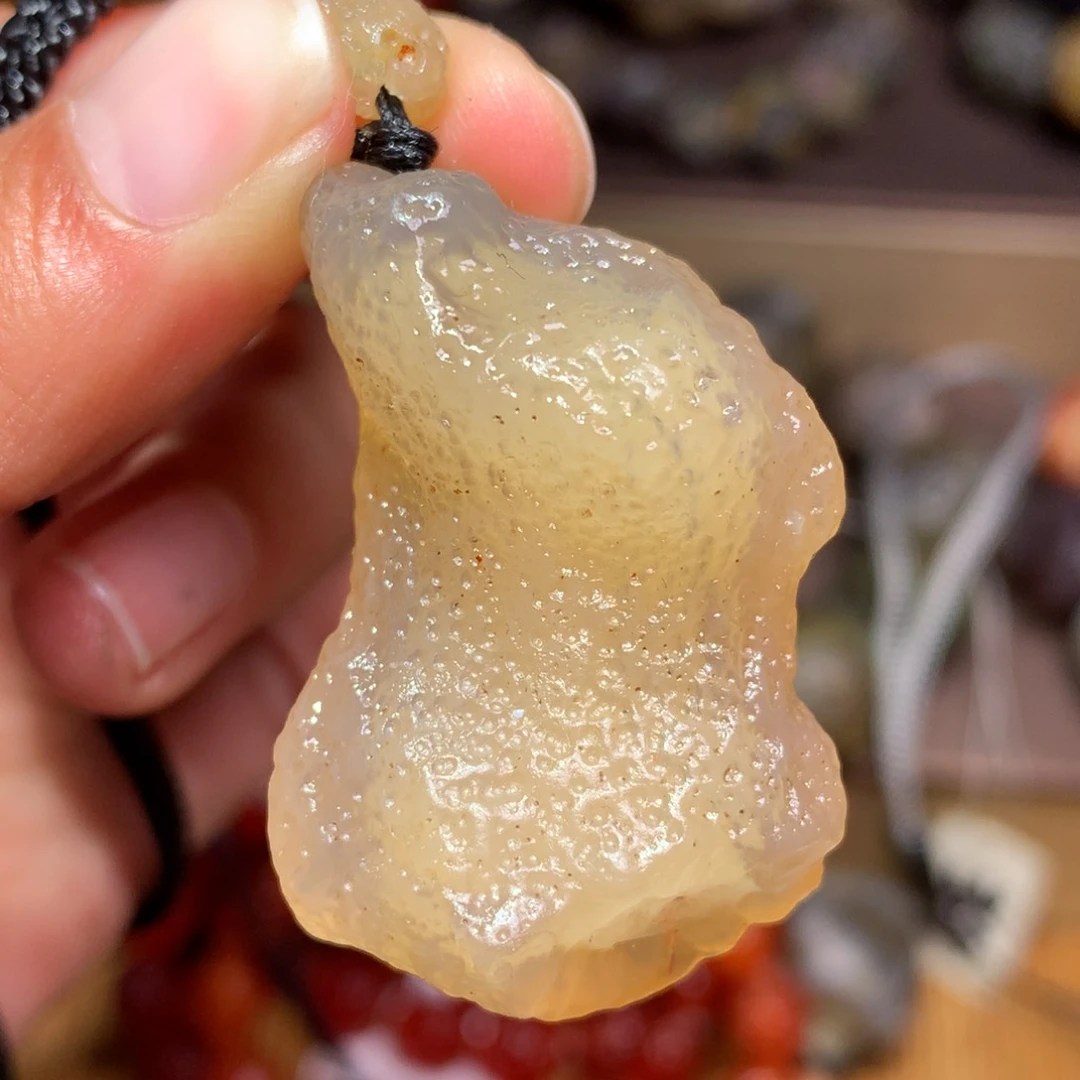 未镶嵌玛瑙/玉髓珠宝半成品