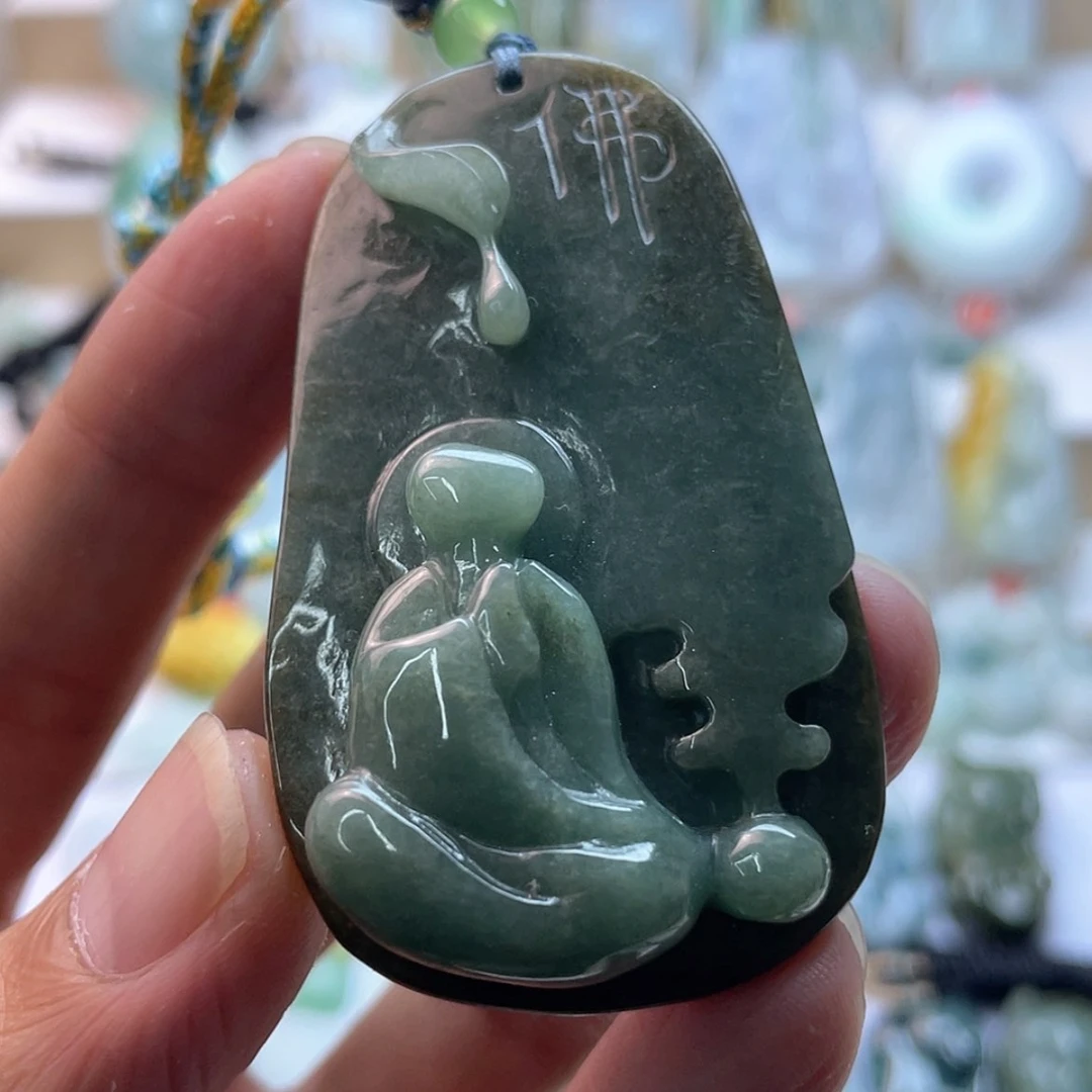 【闪购商品】颈饰未镶嵌翡翠悟道