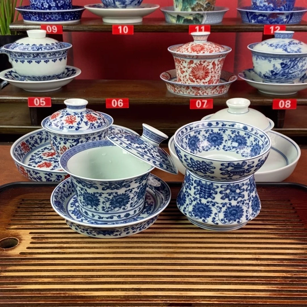 蝶****景德镇高温精选茶具