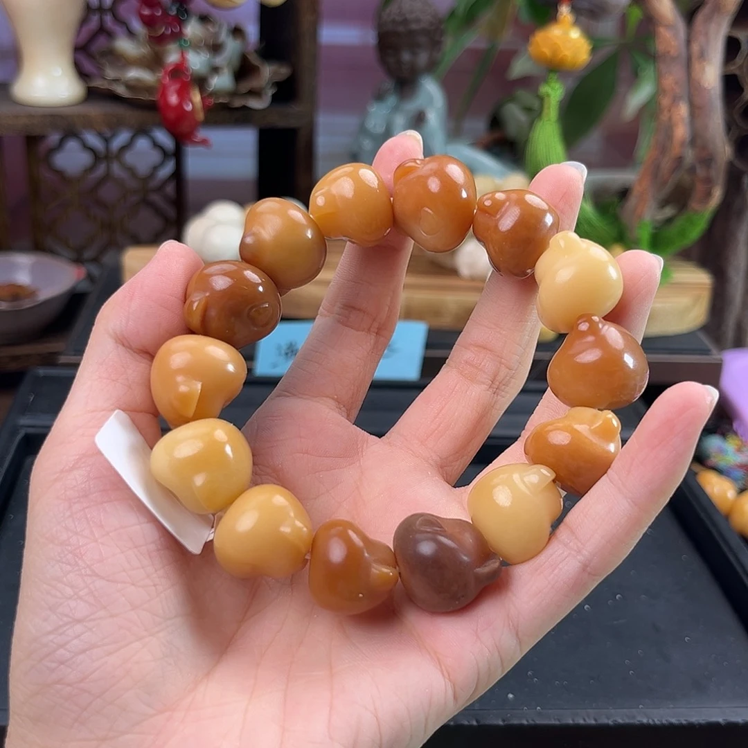 吊坠菩提根/象牙果小熊微瑕不退换