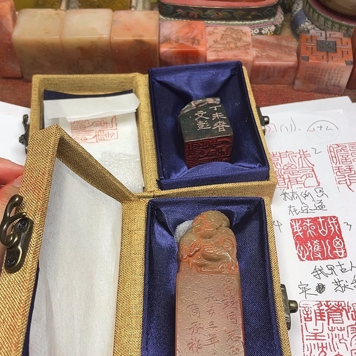 天***3寿山石印石芙蓉石