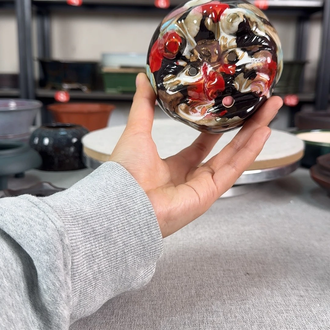 紫砂花盆手工福利