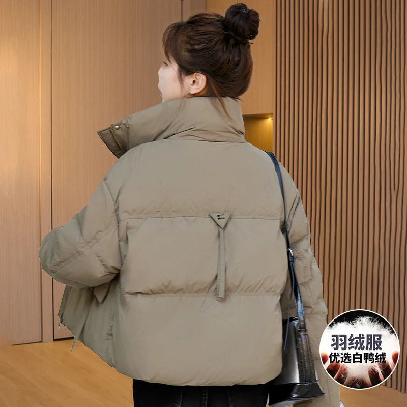 九江小个子上档次短款羽绒服2025新款冬季高级感加厚保暖韩版袄子
