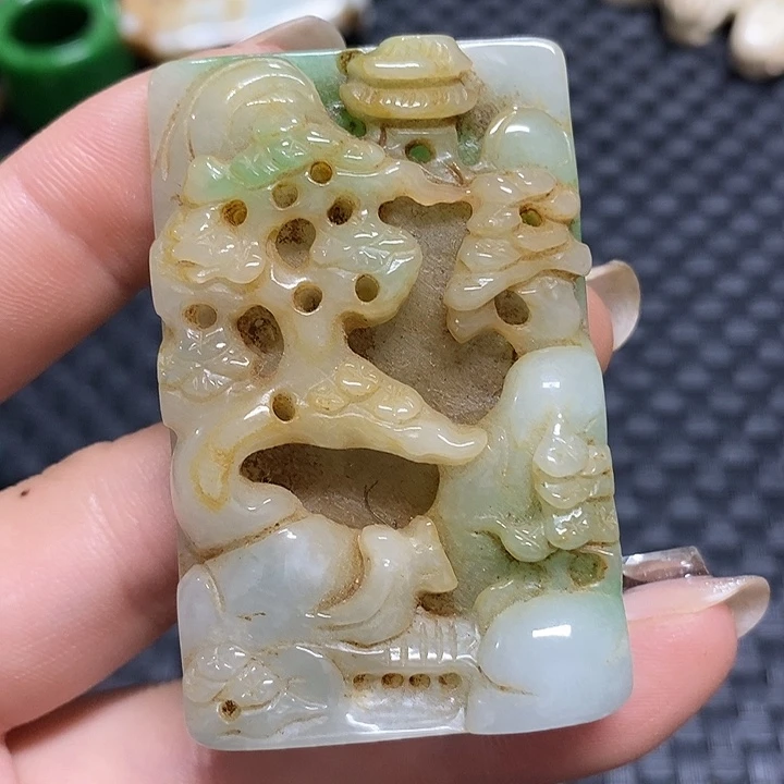 龙脊菩提吊坠一个
