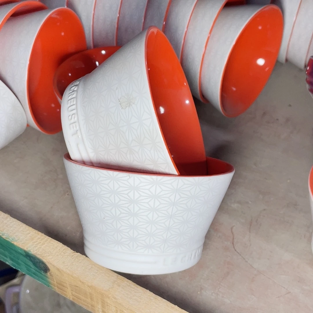 瓷片微瑕陶瓷餐具家用 两个精品