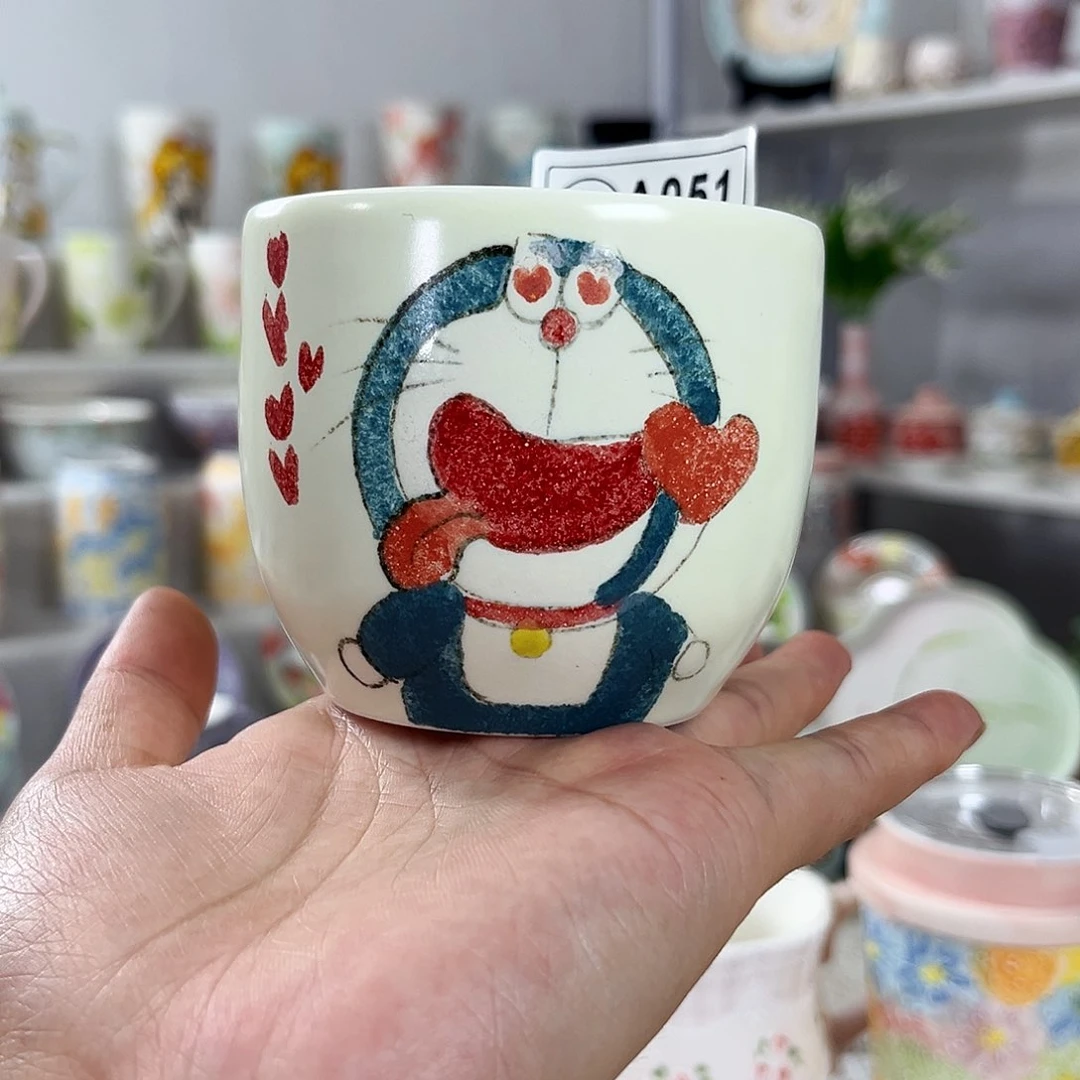 手绘高温釉下彩陶瓷