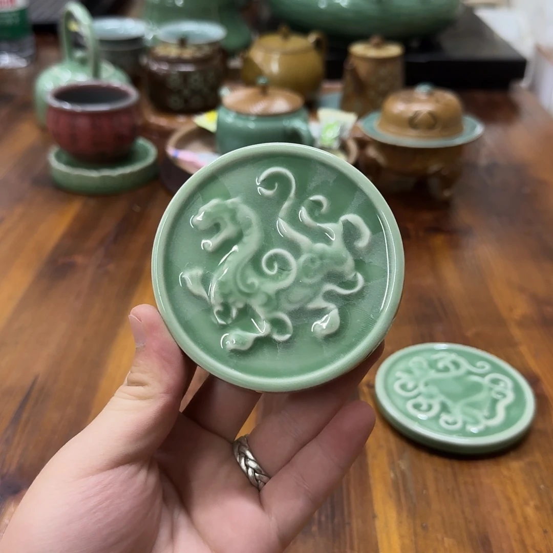 小仲青瓷茶器微瑕7061