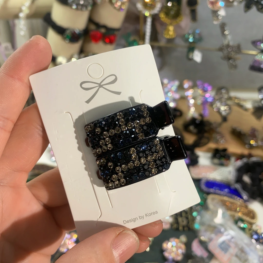 Y0172-两只装-韩版-ins风-小号-鸭嘴夹≈4cm