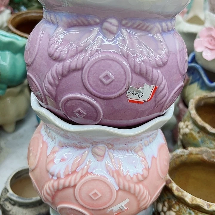 多肉绿植陶瓷花盆