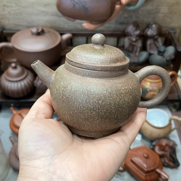 紫砂茶壶齐*宜兴紫砂