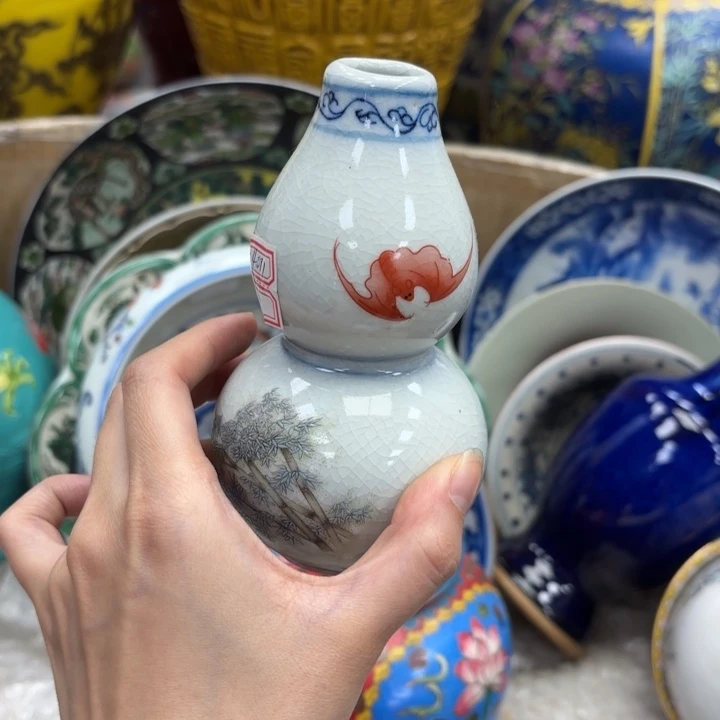 瓷片瓷器摆件 瓷器摆件