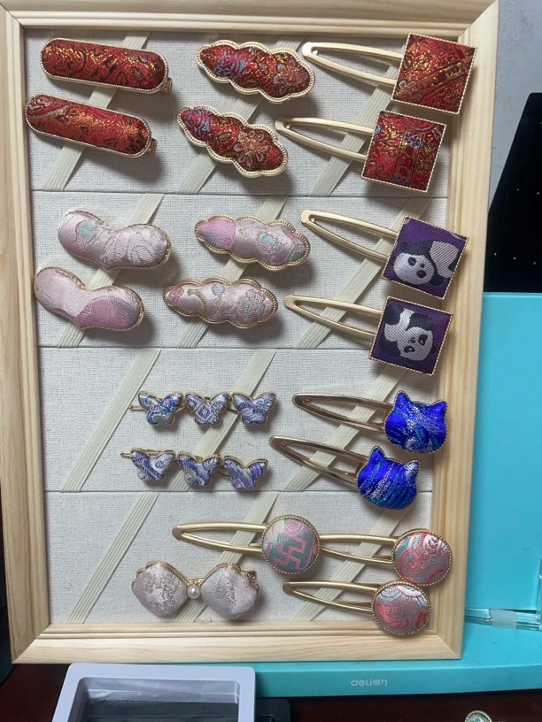 复古/宫廷鸭嘴夹女生发夹顶夹饰品简约边夹