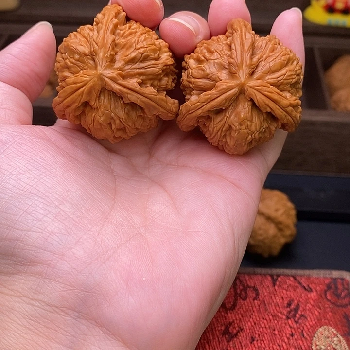 江***湖把件文玩核桃白奔