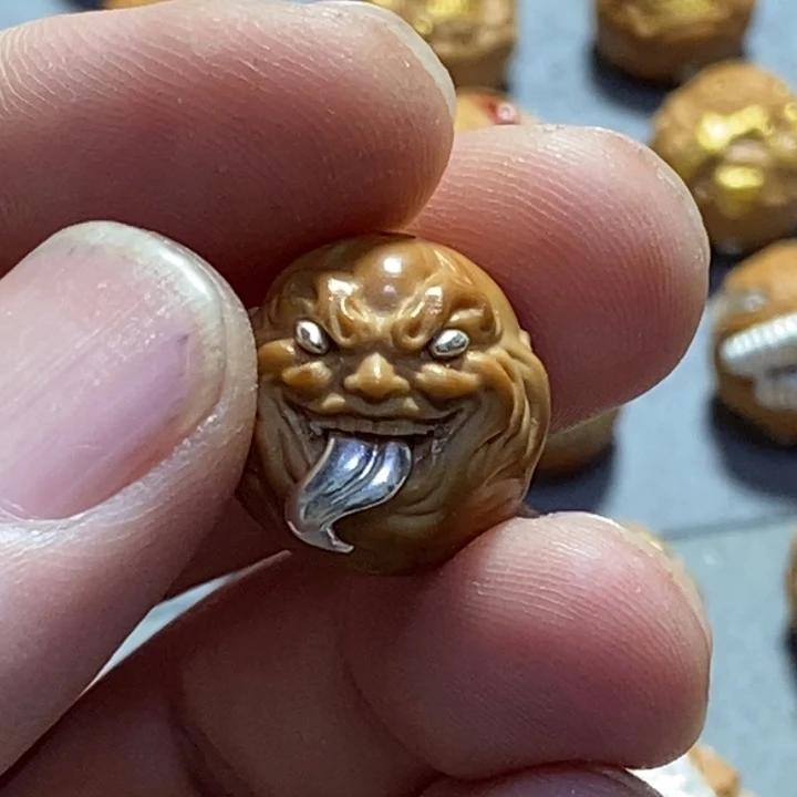 把件猴头核桃微封口