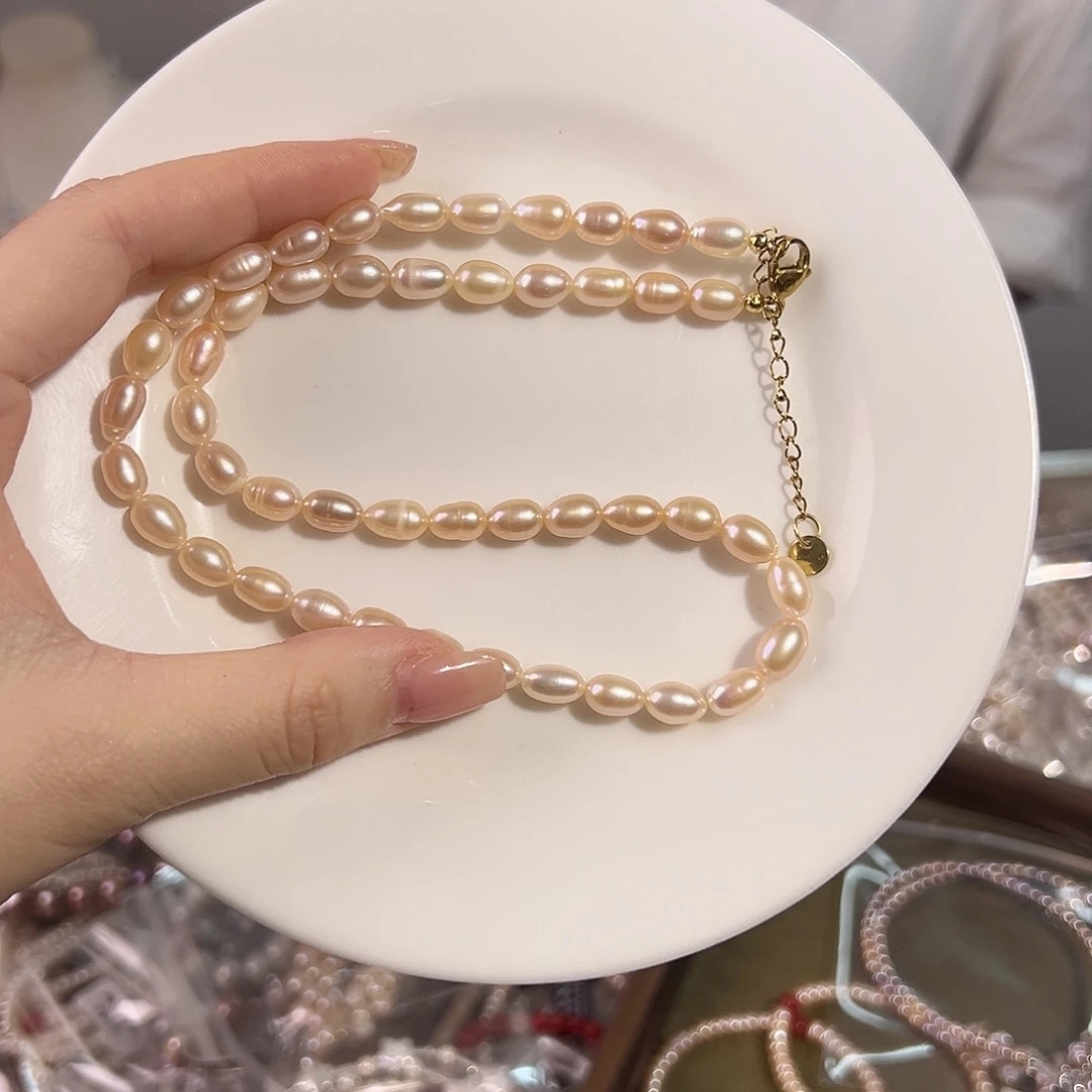 淡水珍珠设计款珠宝首饰天然淡水合金