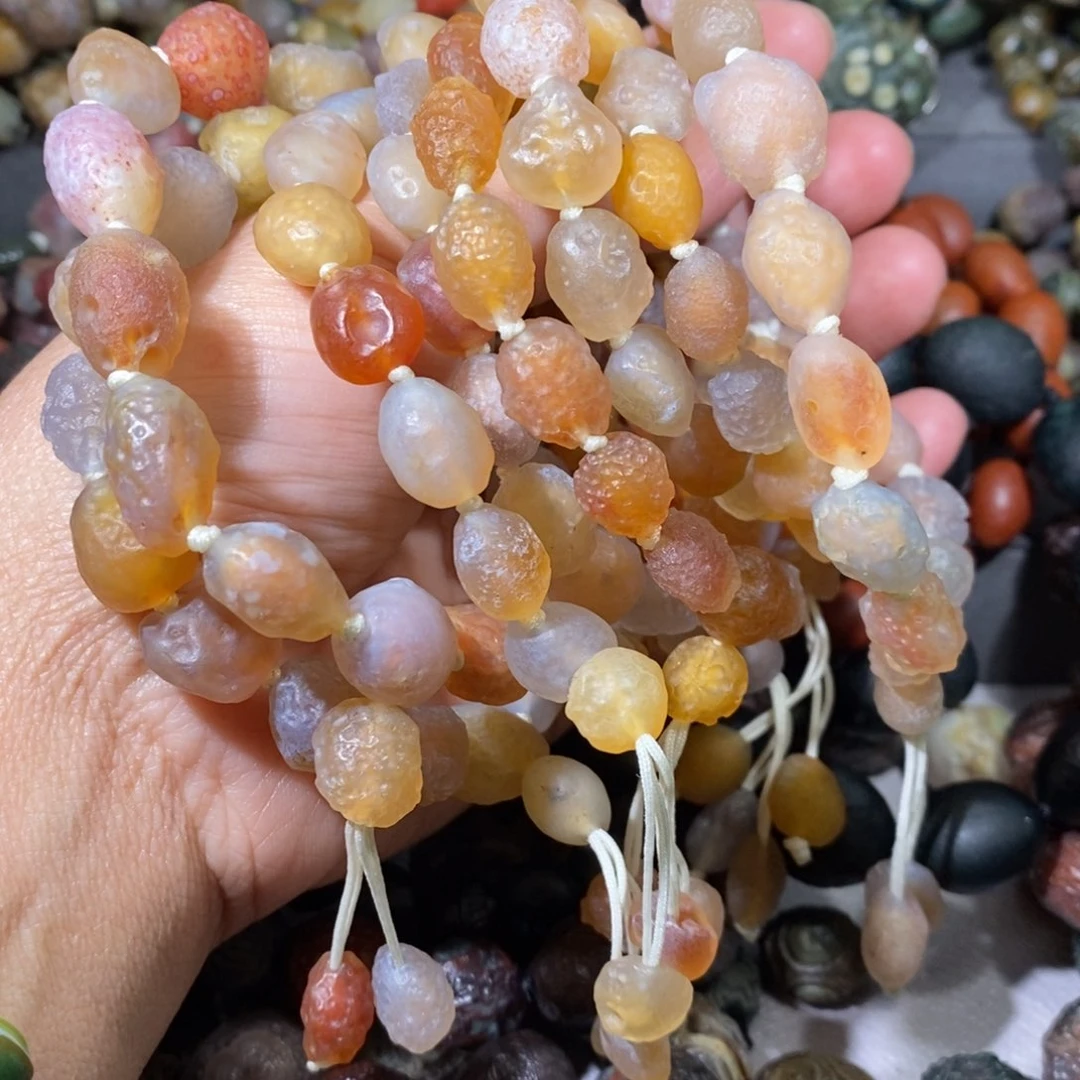 未镶嵌玛瑙/玉髓珠宝奇石蒹*