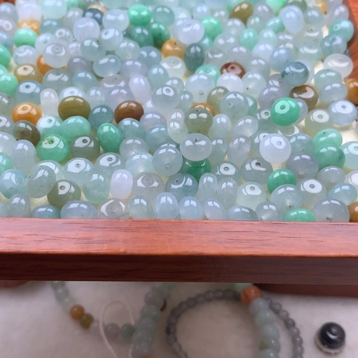 翡翠散珠大鼓珠可挑
