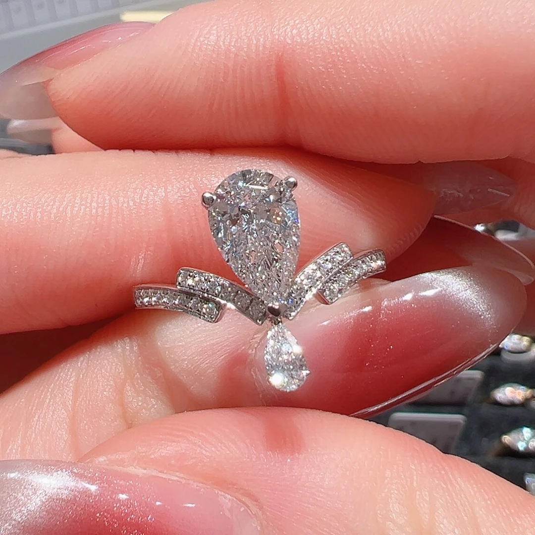 实验室培育钻石18K金镶嵌@@00026545