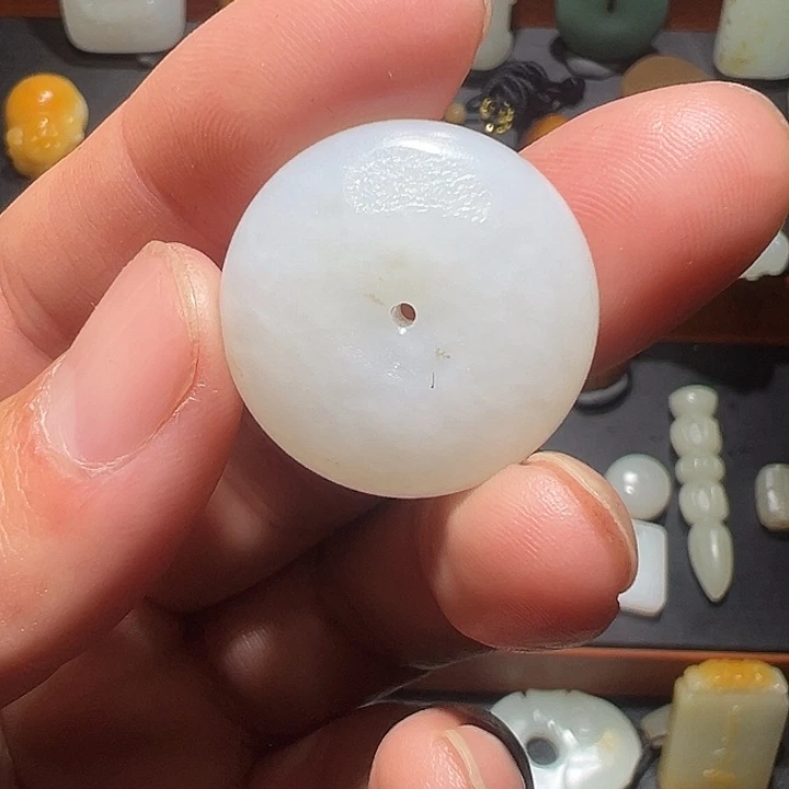 颈饰未镶嵌和田玉认*