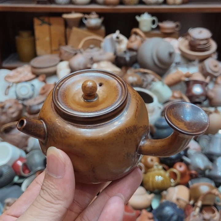 柴烧老岩泥高端茶器