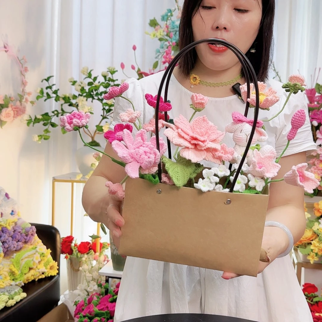 莱赛尔纤维棉手工钩织