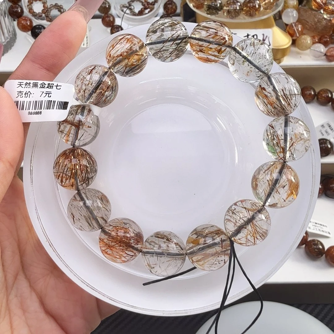 手链水晶未镶嵌黑金超七多样性发其一14