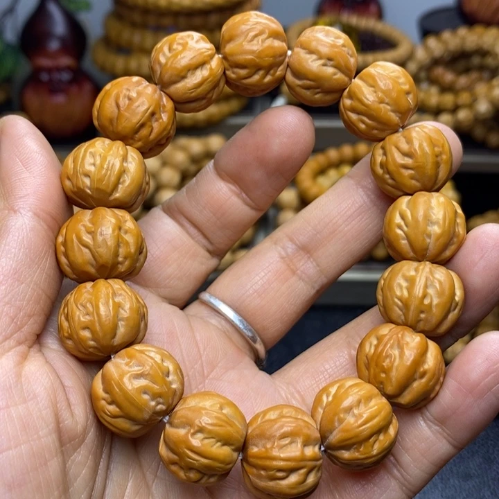 猴头核桃手串猴头猴脑