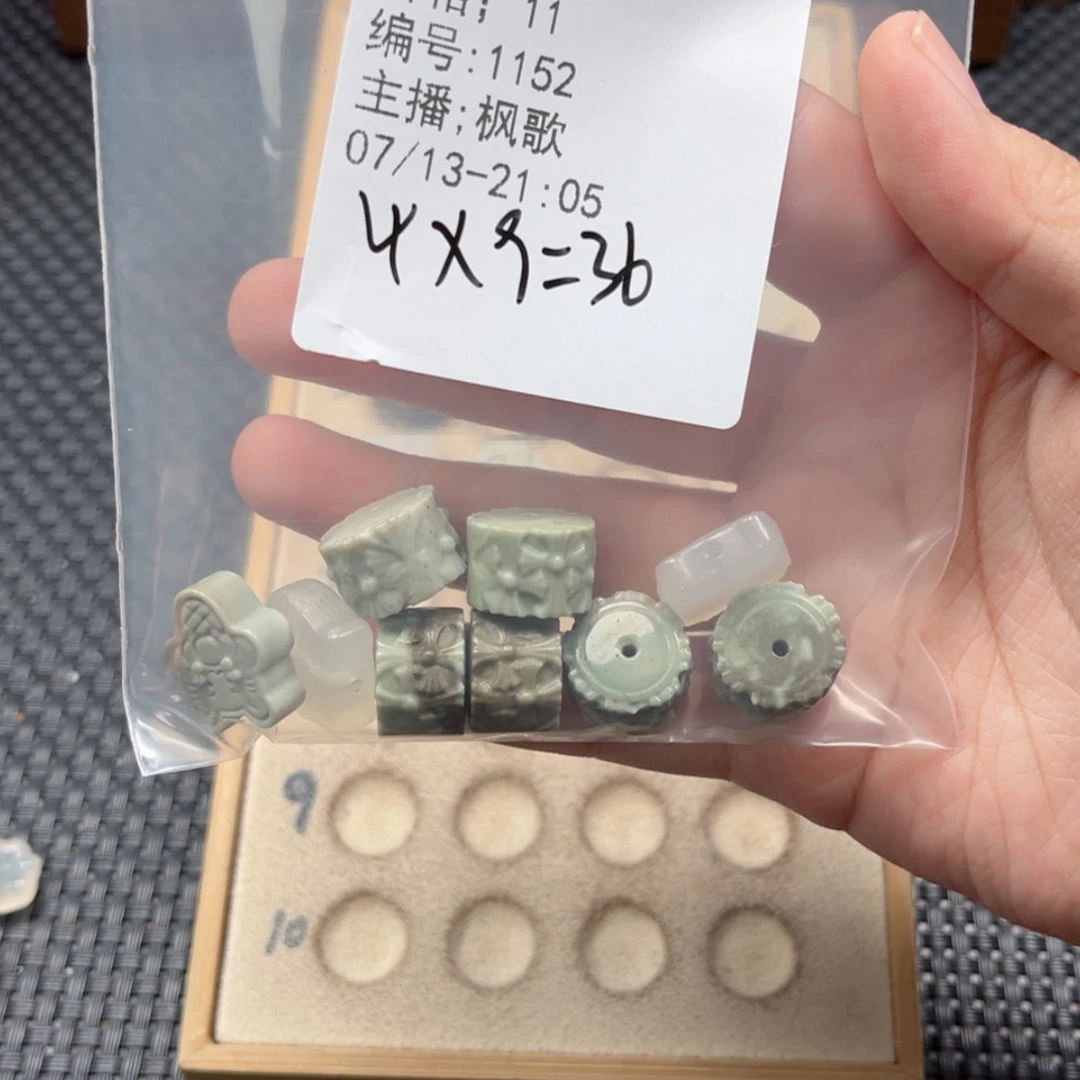 【闪购商品】石英质玉未镶嵌珠宝半成品X*