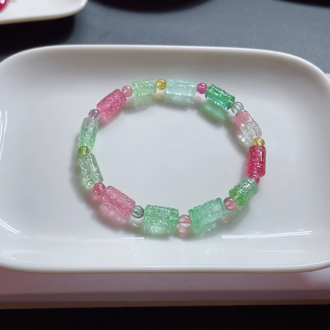 未镶嵌碧玺手链碧玺手链