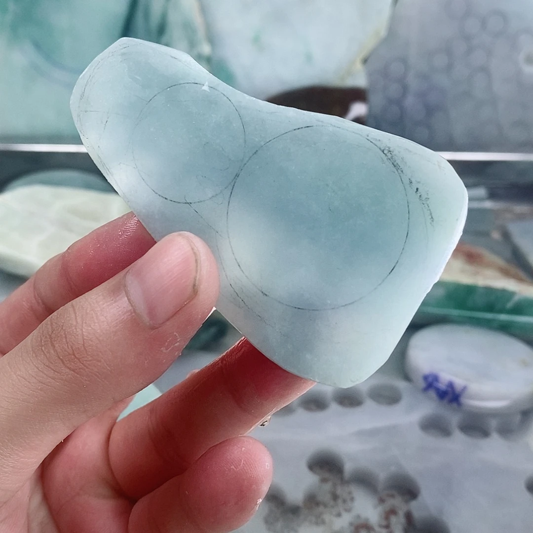 翡翠散珠天然缅甸翡翠a货16