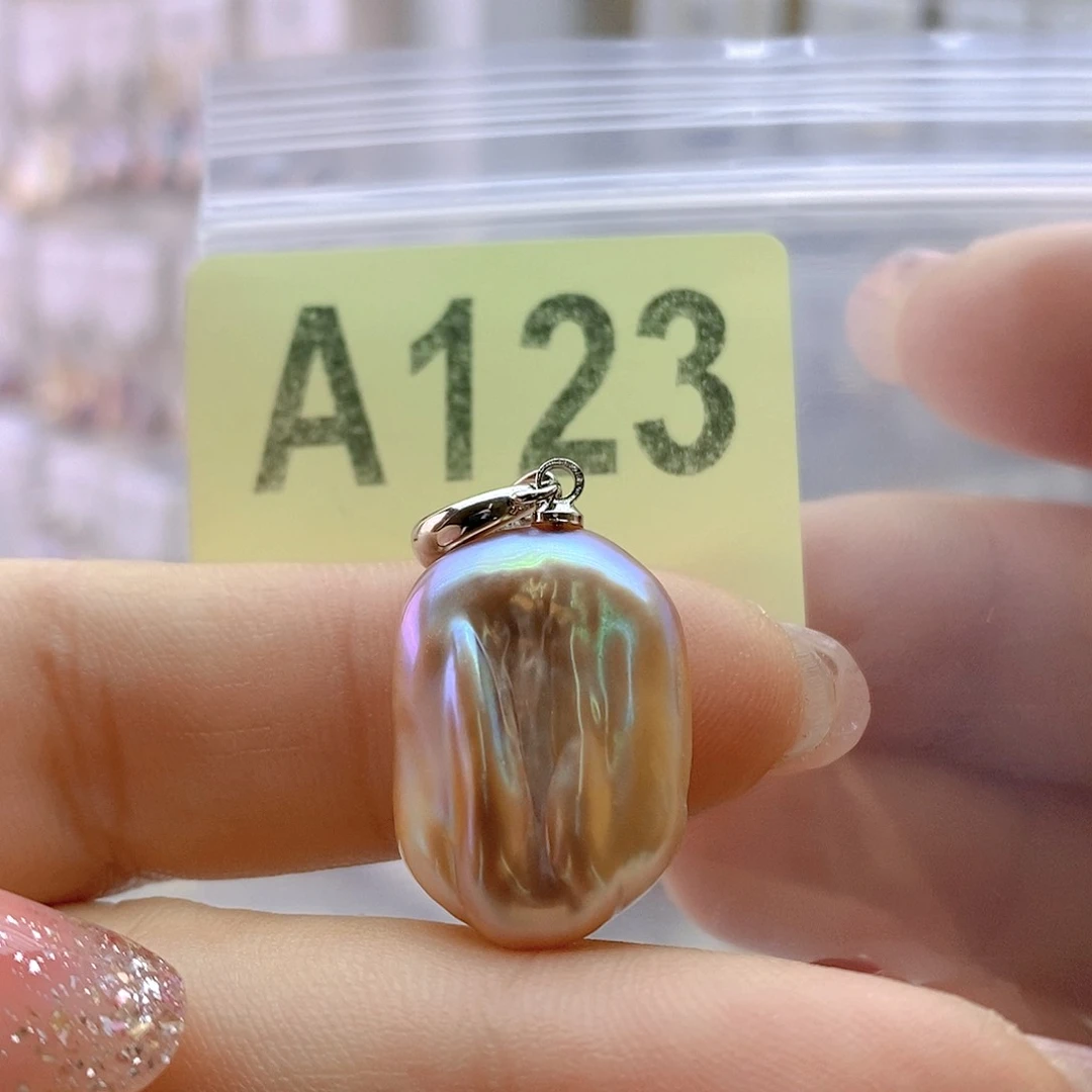 淡水珍珠颈饰银S925镶嵌