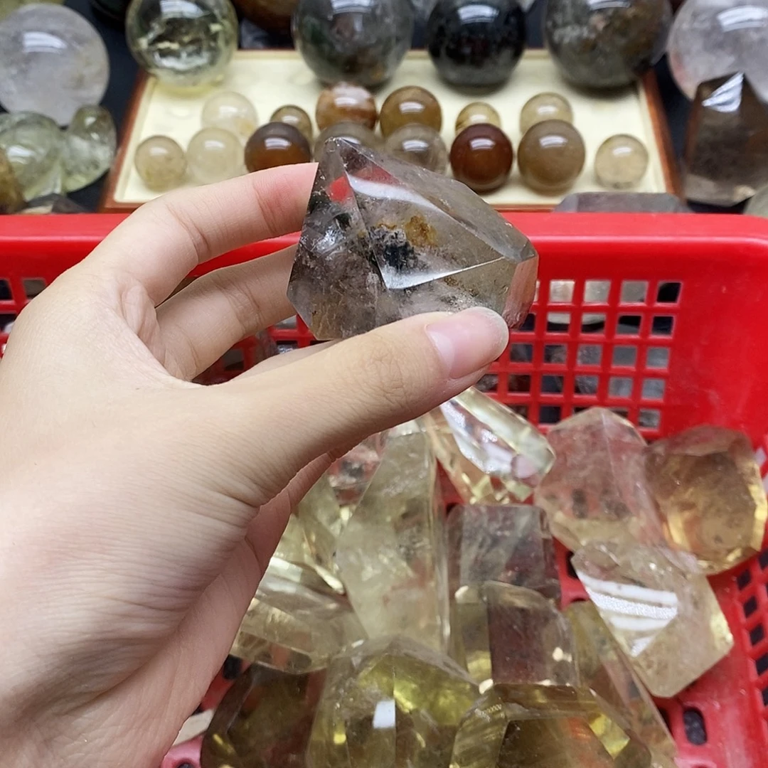 未镶嵌水晶珠宝半成品245水晶石