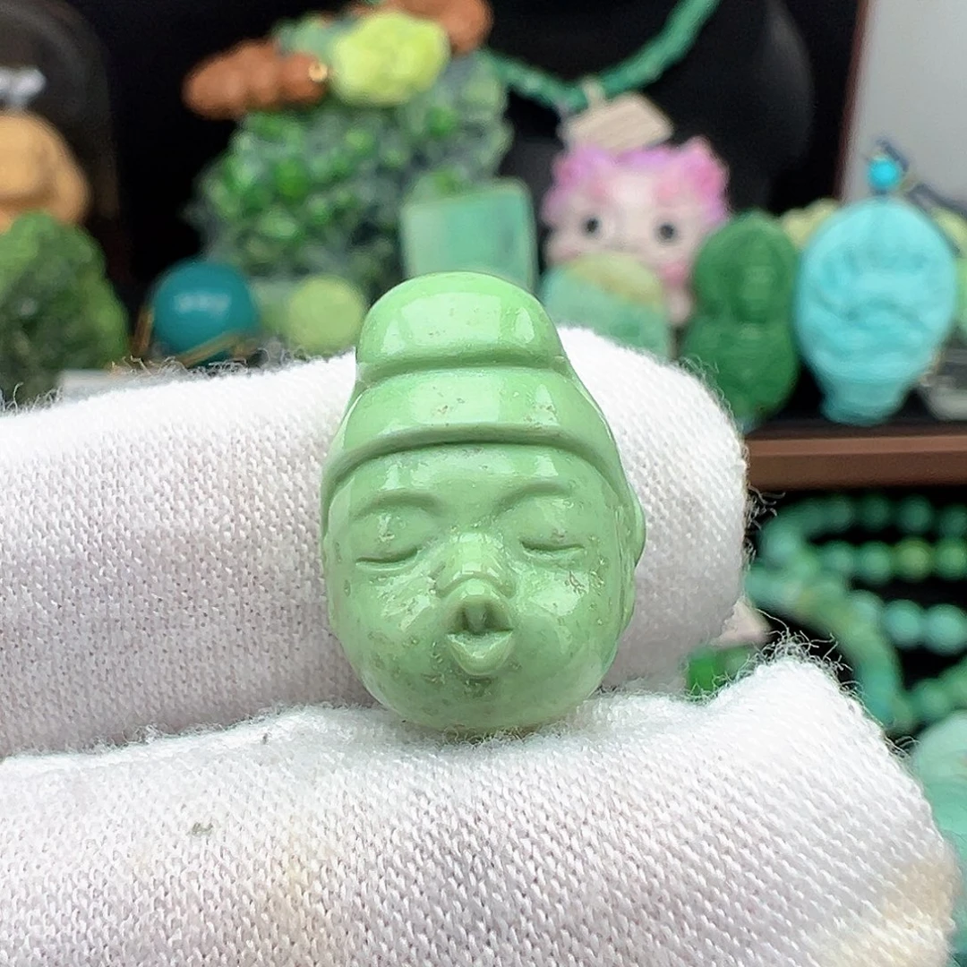 绿松石未镶嵌绿松石主播璐璐