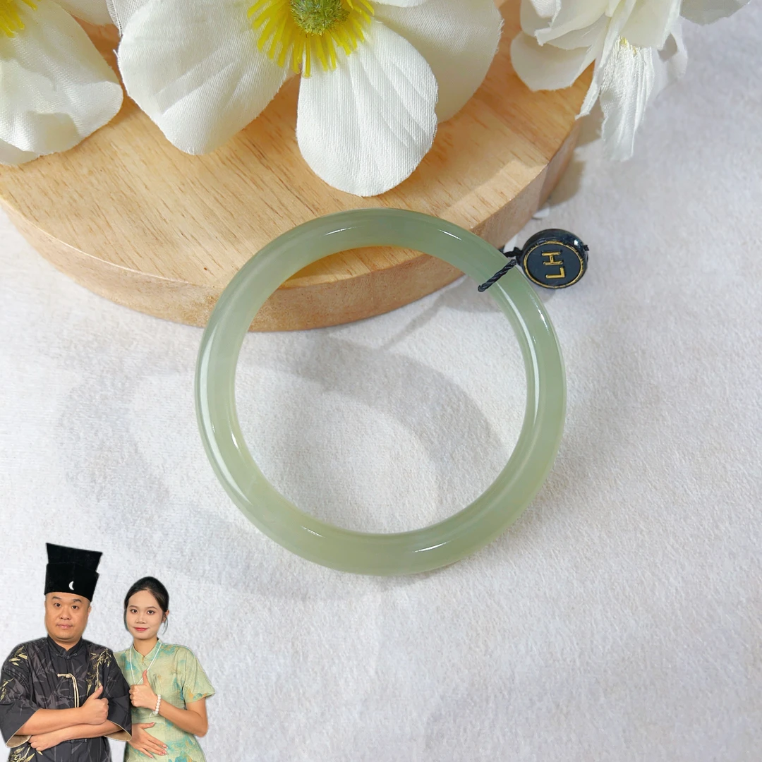 【瑶瑶专属】和田玉晴水美人条手镯多样性发一(53-58#) KL0160015