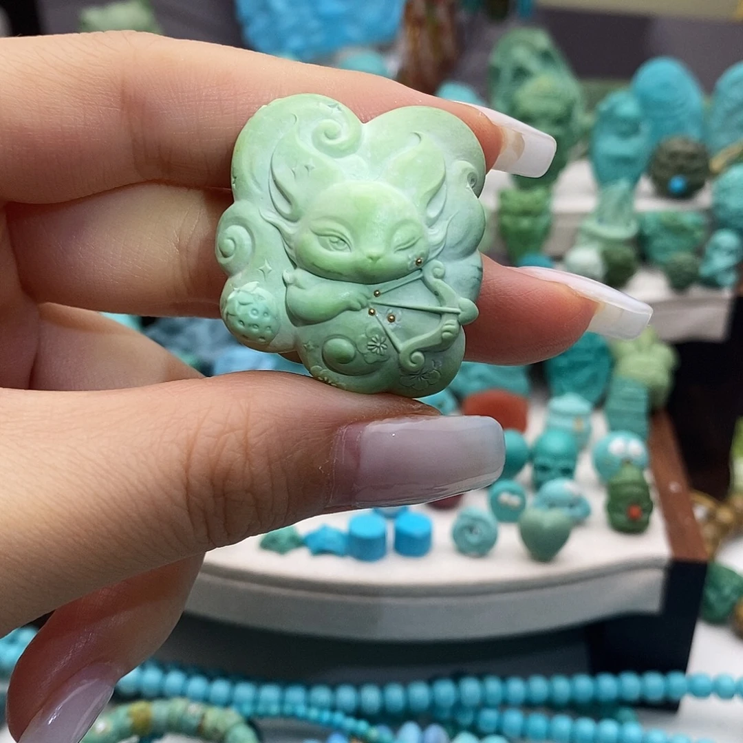 未镶嵌绿松石饰品