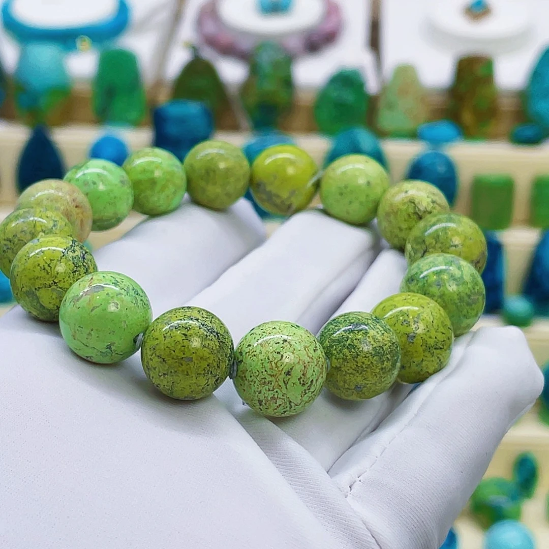 绿松石未镶嵌颈饰