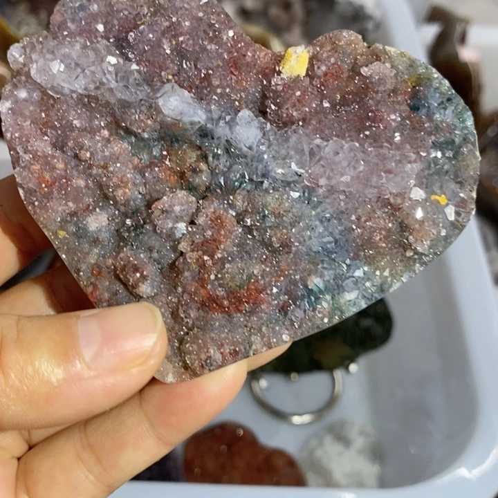 紫晶珠宝半成品未镶嵌
