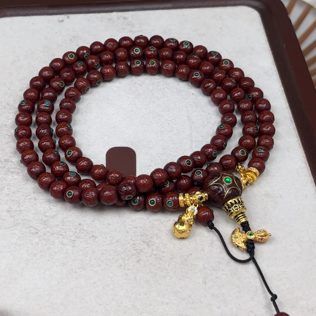 锦***林凤眼菩提吊坠凤眼