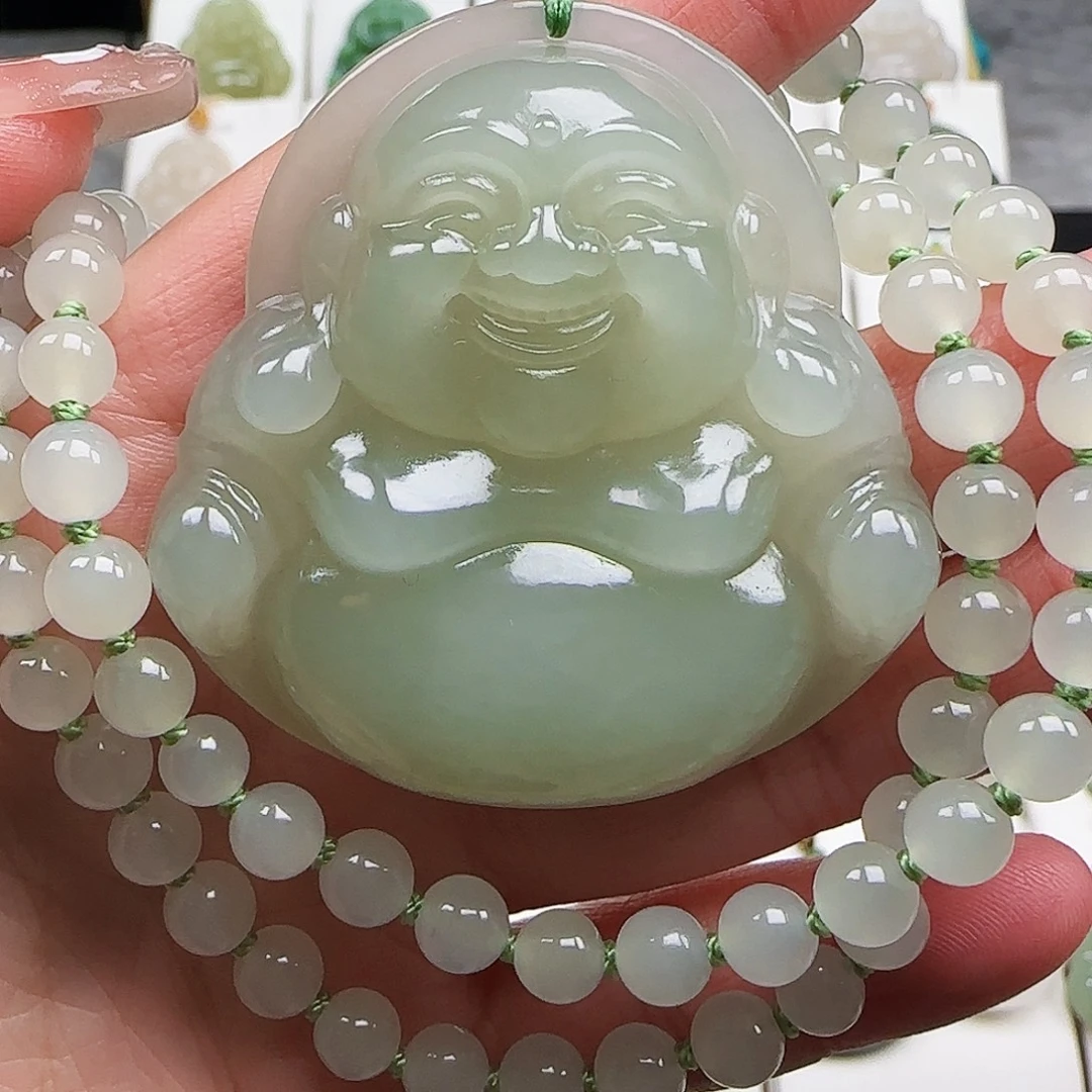 和田玉未镶嵌颈饰50