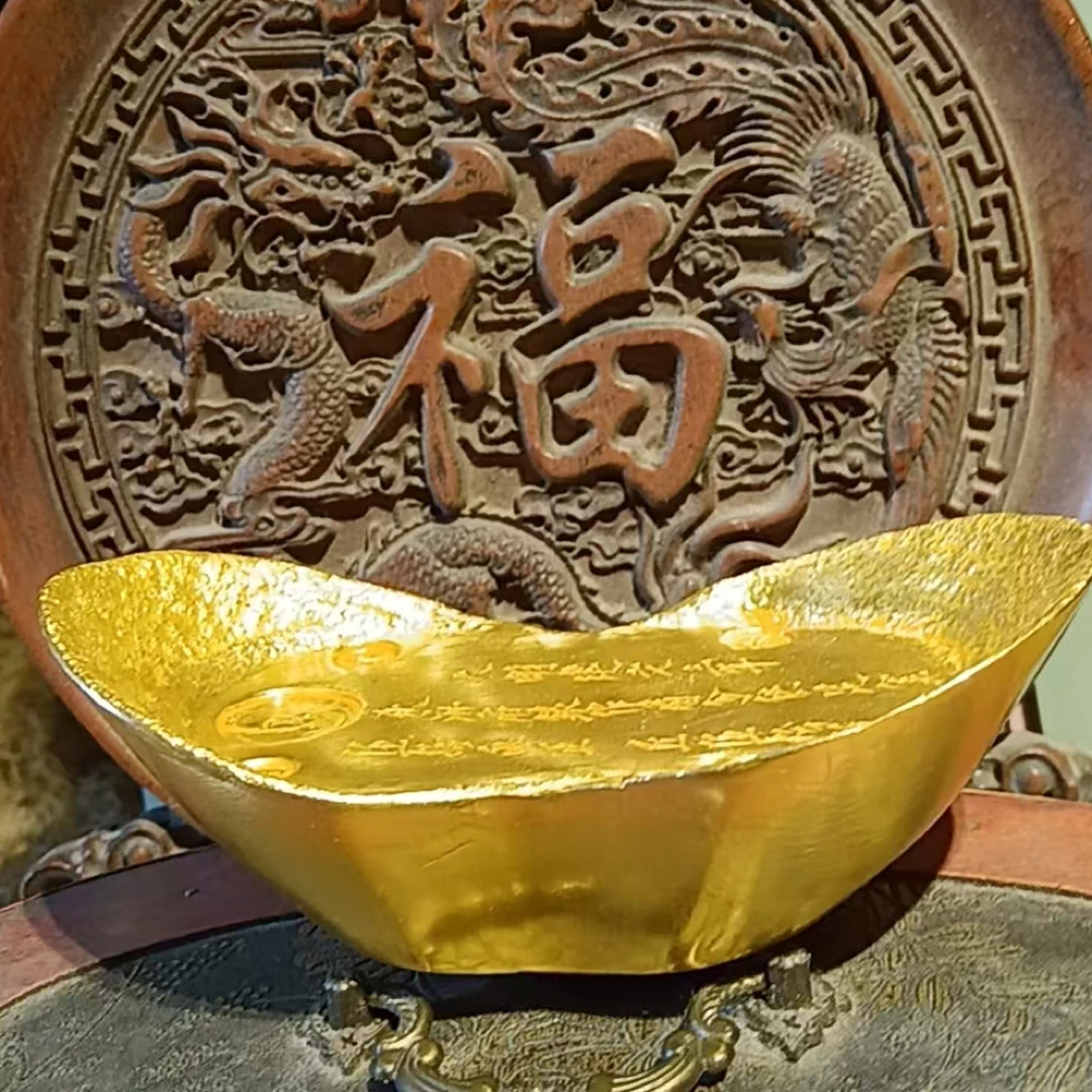 一个家居饰品礼物摆件带盒子999精美摆件现代仿古复古工艺品