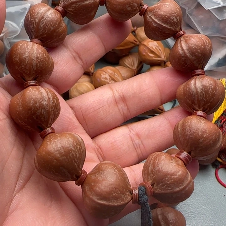 苦***王手串橄榄核橄榄核原皮铁核