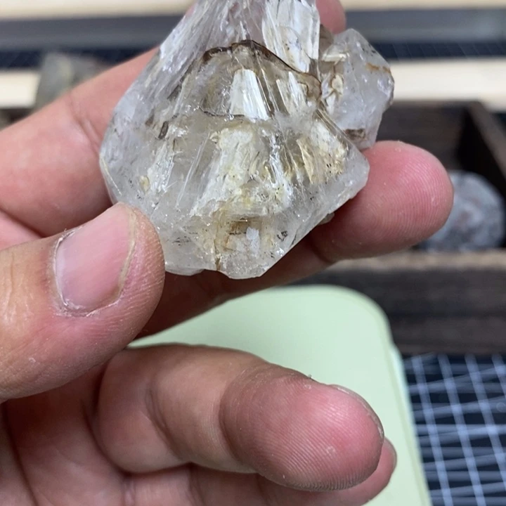 水晶水晶柱未镶嵌