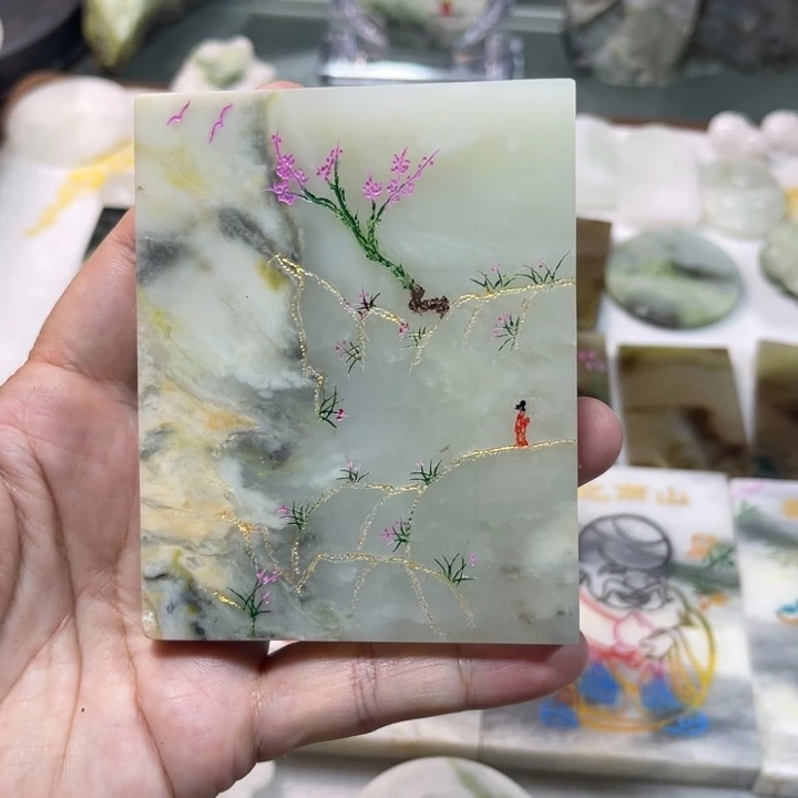 颈饰未镶嵌和田玉