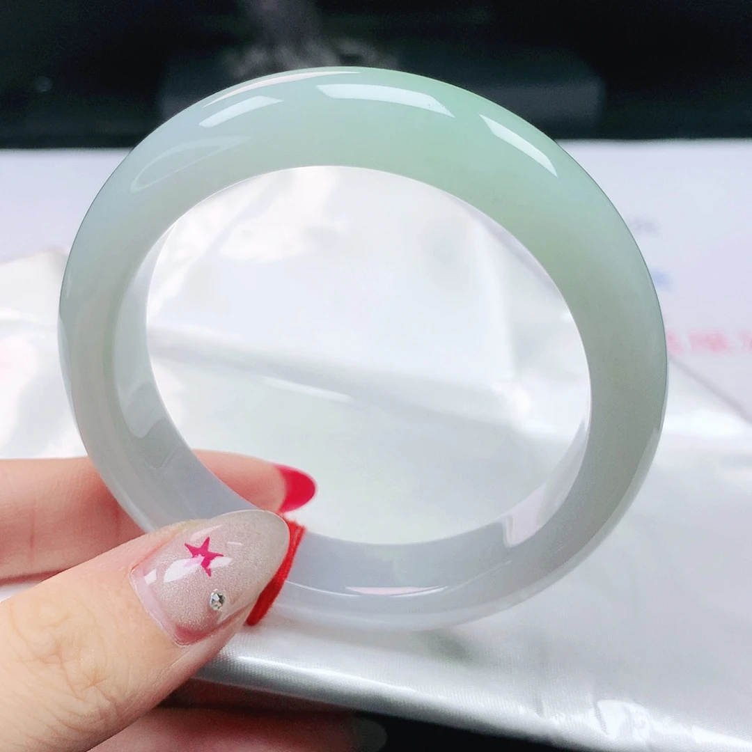 翡翠手镯未镶嵌翡翠55.2