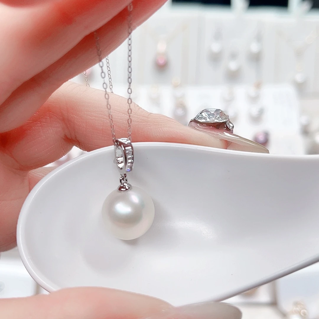 淡水珍珠合金吊坠(赠链)