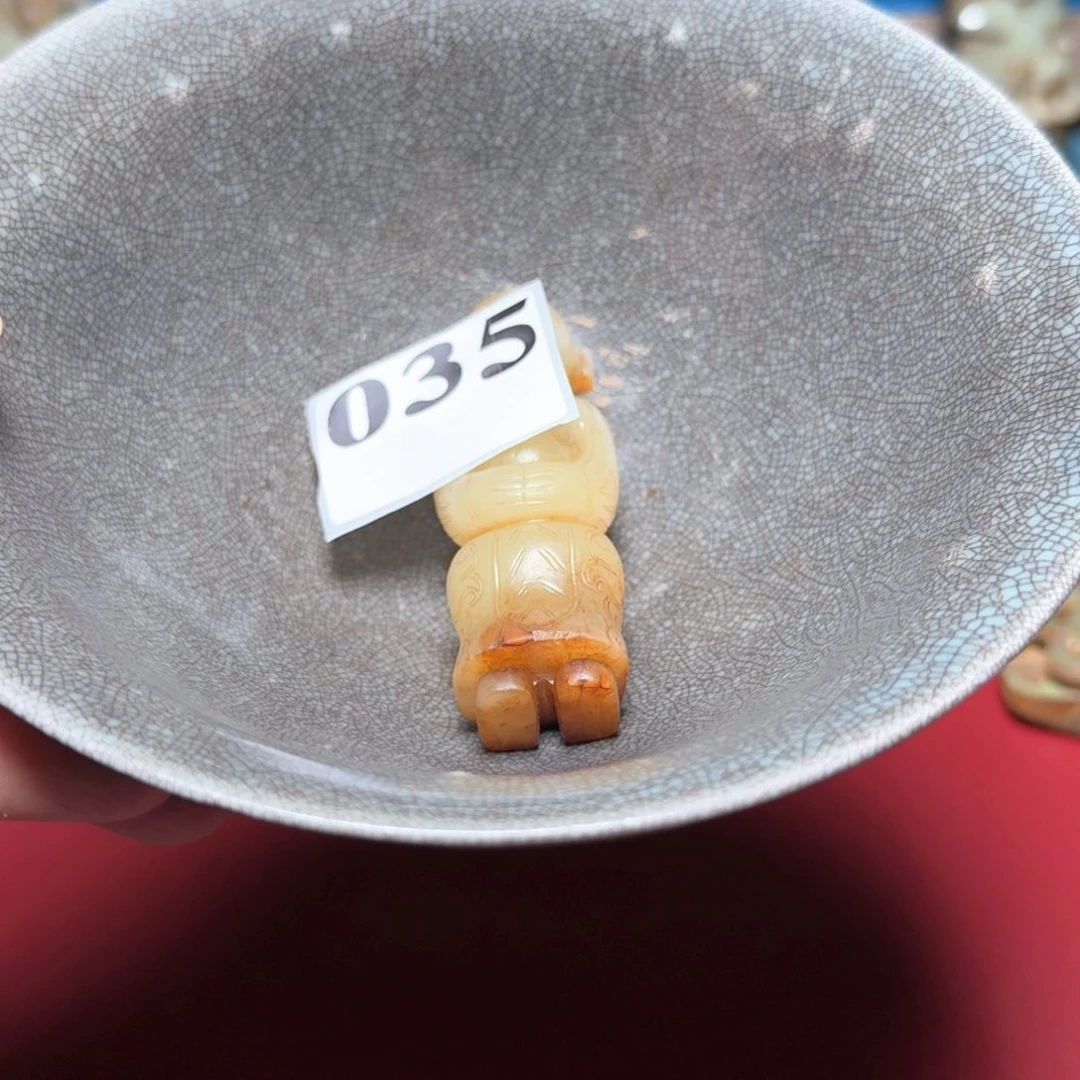 今***6瓷碗瓷碗手把件贵人