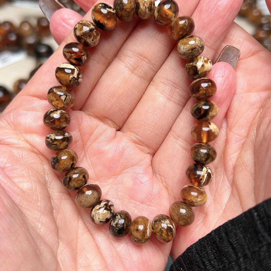 琥珀未镶嵌裸石抚顺琥珀20291-1九