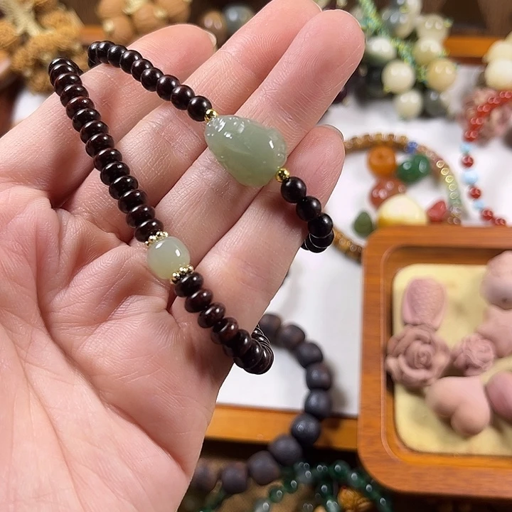 檀香紫檀（小叶紫檀）手串/手链双圈