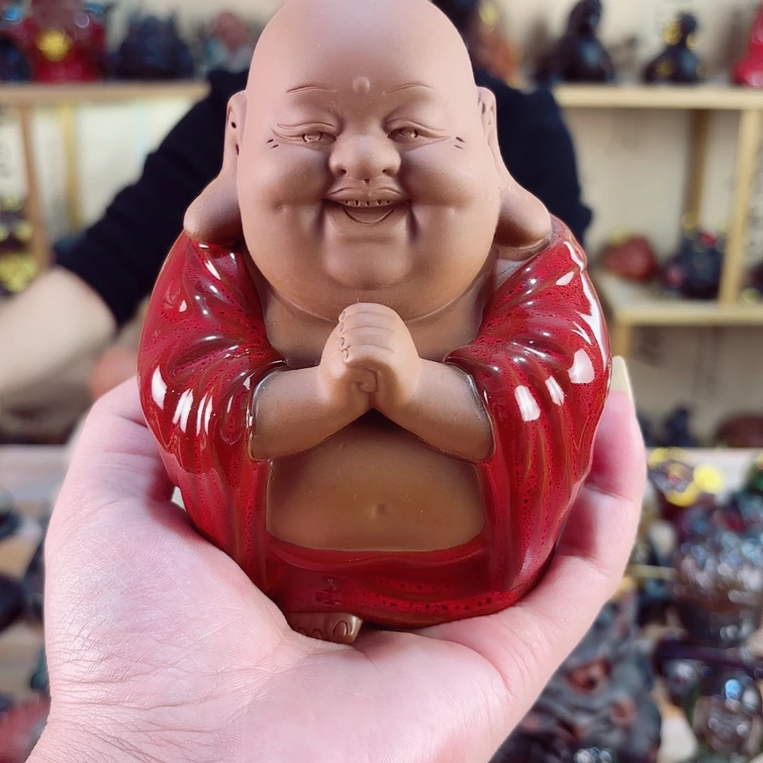 茶宠紫砂紫陶树脂茶宠摆件