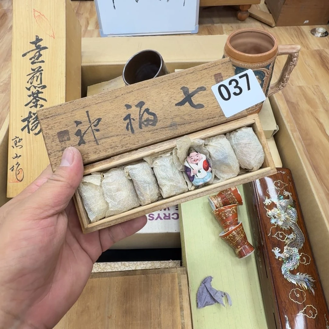瓷片工艺品摆件瓷器摆件正能量